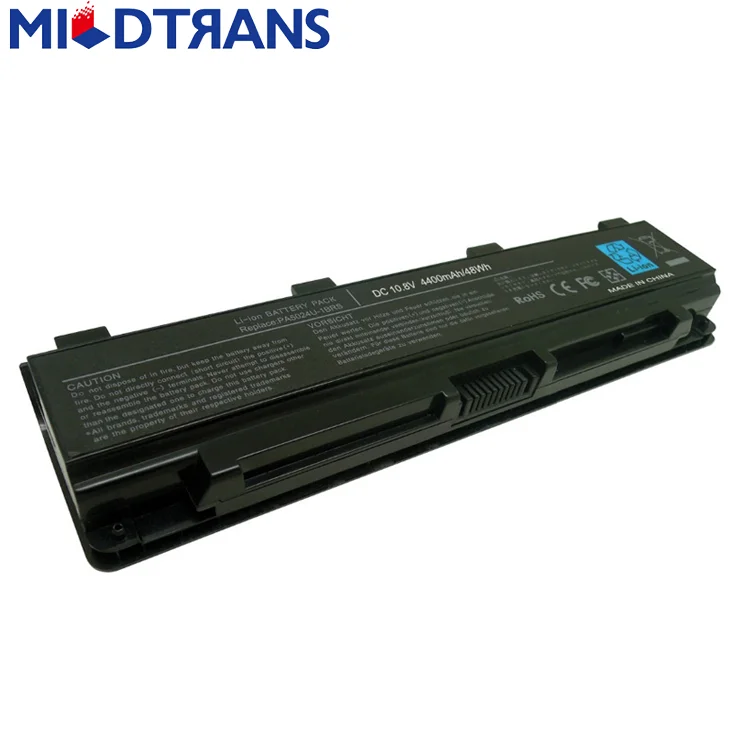 OEM 10.8V 4400mAh msds Laptop Battery PA5024U-1brs for Toshiba Satellite C800 C840 C850 C855 C870 L800 L805 L830 L835L850 L855