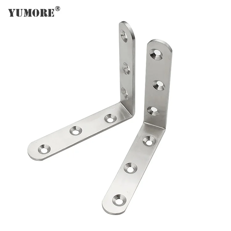 Wholesaler stamping outdoor mounting bracket stainless steel angle different types of metal brackets