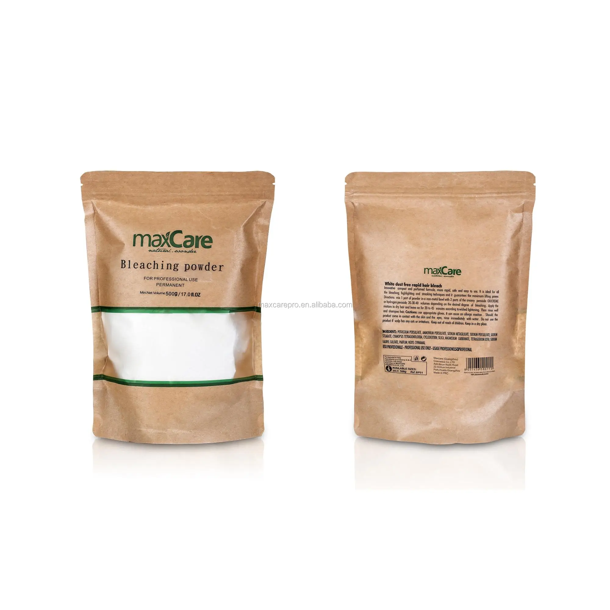 maxcare Bleaching Powder for professional salon use hair fade hair color bleaching powder