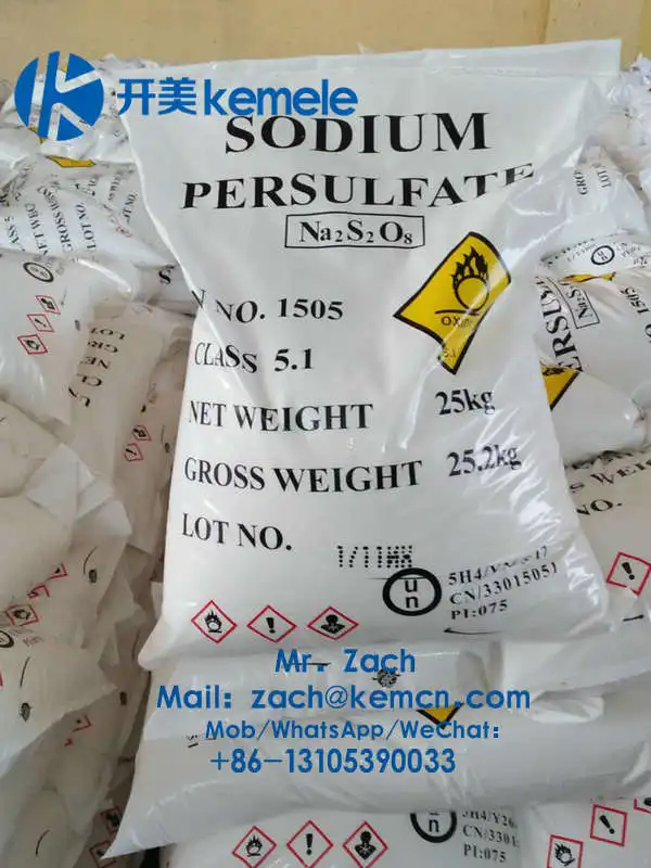 Sodium Persulfate,Sodium Persulphate,CAS No 7775-27-1, Na2S2O8
