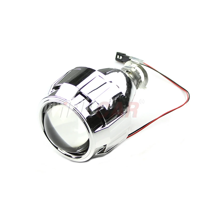 IPHCAR G260 no angel eyes H1 Hid Projector Lens CCFL Angel Eyes Projector With 2.5 inch Shroud