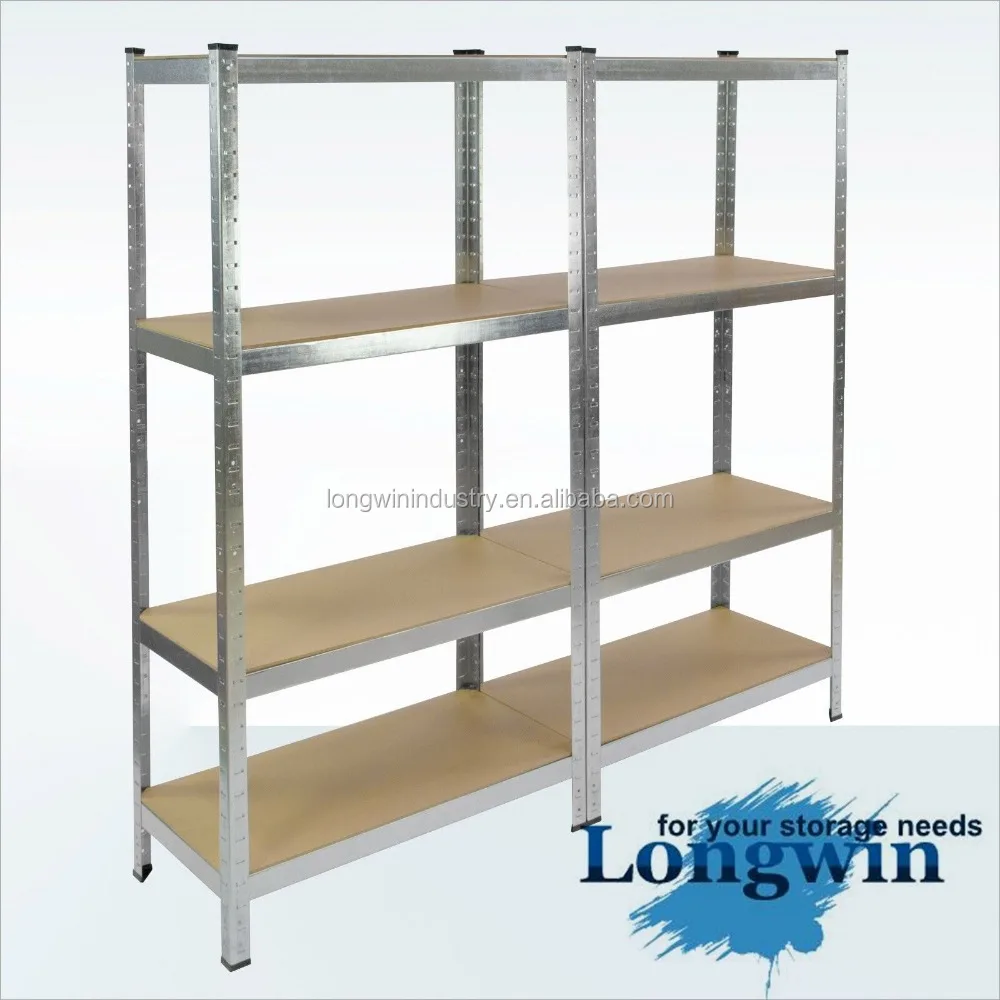 3 Bay Heavy Duty Shelving 5 Tier Garage Workshop Racking Boltless Storage Unit