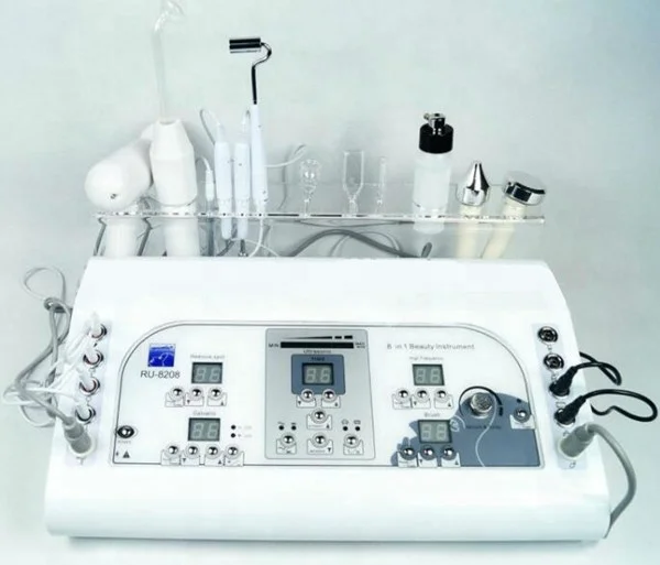 New Products 2019 7 in 1 Vacuum Ultrasonic Spry Galvanic Facial Machine