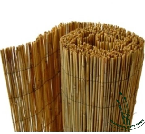 Natural reed screen for window curtain