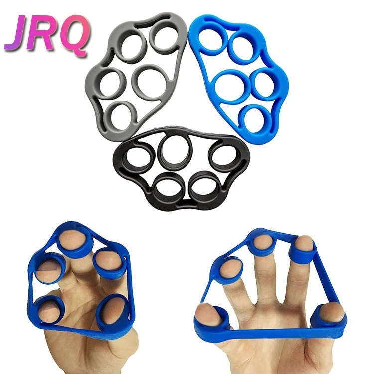 well Finger Strengthener Hand Resistance Bands Hand Extensor Exerciser for sports