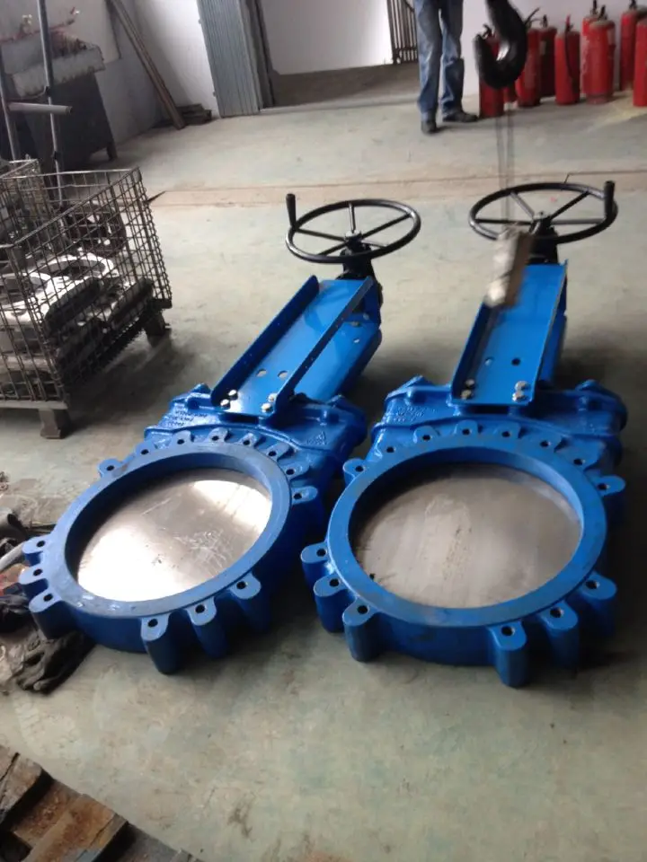 SS304 QB series Unidirectional seal Knife Gate Valve