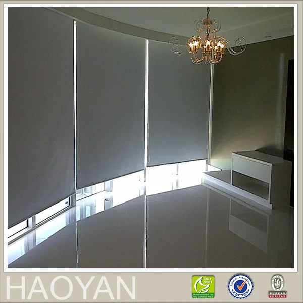 Horizontal roll up blinds paper fabric