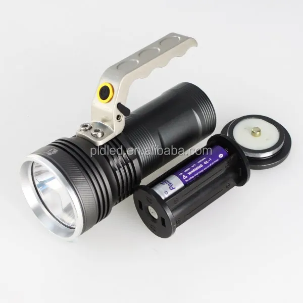 Super Bright Searchlight Handheld Portable Spotlight LED Rechargeable Flashlight