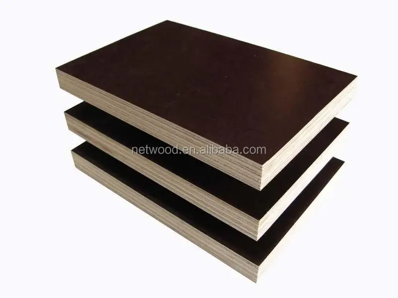 6-25mm thick melamine glue marine plywood board
