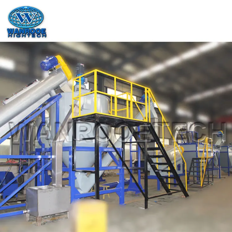 PP PE LDPE Plastic Film Washing Line Plastic Recycle Machine