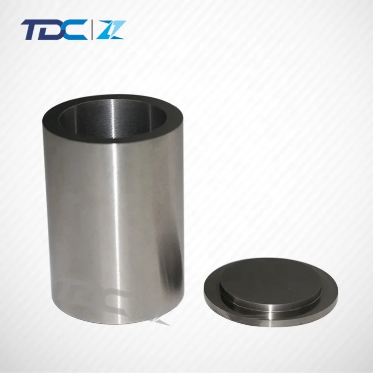 polished high hardness tungsten carbide ball mill jar standard size cemented carbide grinding jar with factory stock