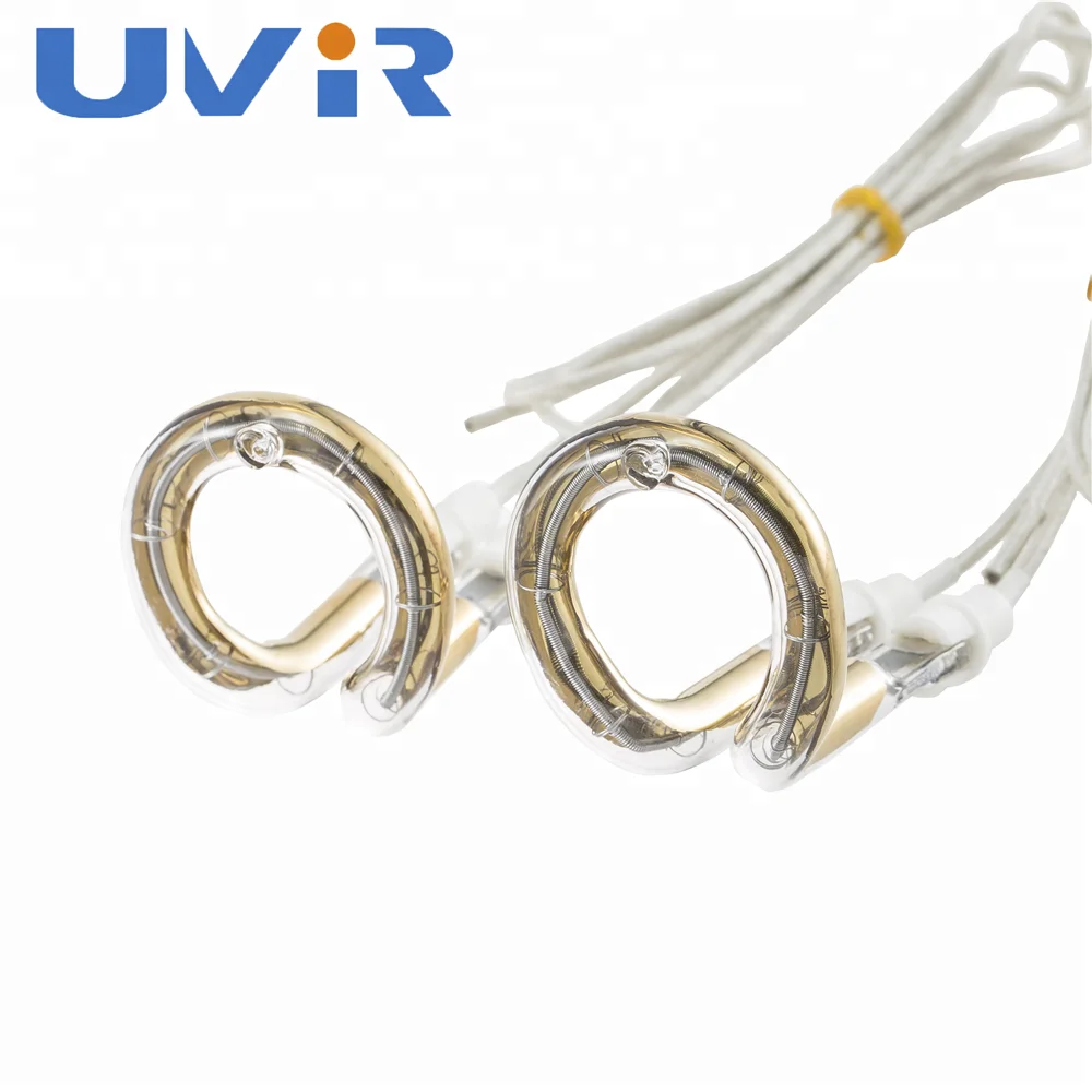  ИК кварцевый излучатель с золотым покрытием инфракрасная лампа omega