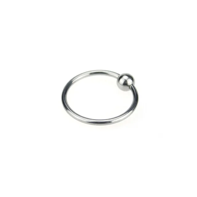 Stainless Steel Cock Ring Round 25mm/30mm Time Delay Penis Rings