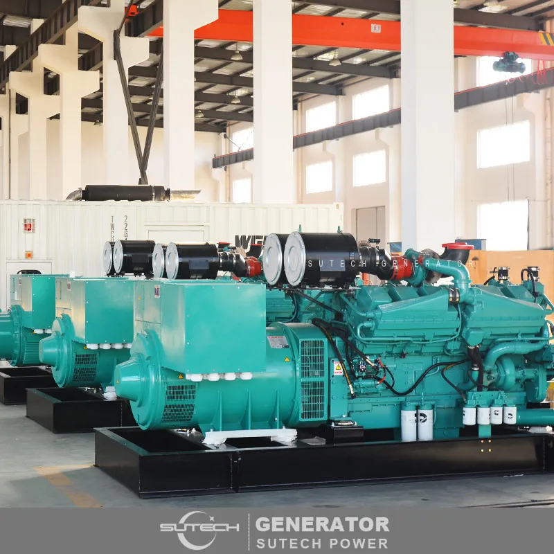 Дизельный генератор мощностью 1000 кВт, дизельный генератор мощностью 1250 кВА, работающий на двигателе Cummins KTA50-G3