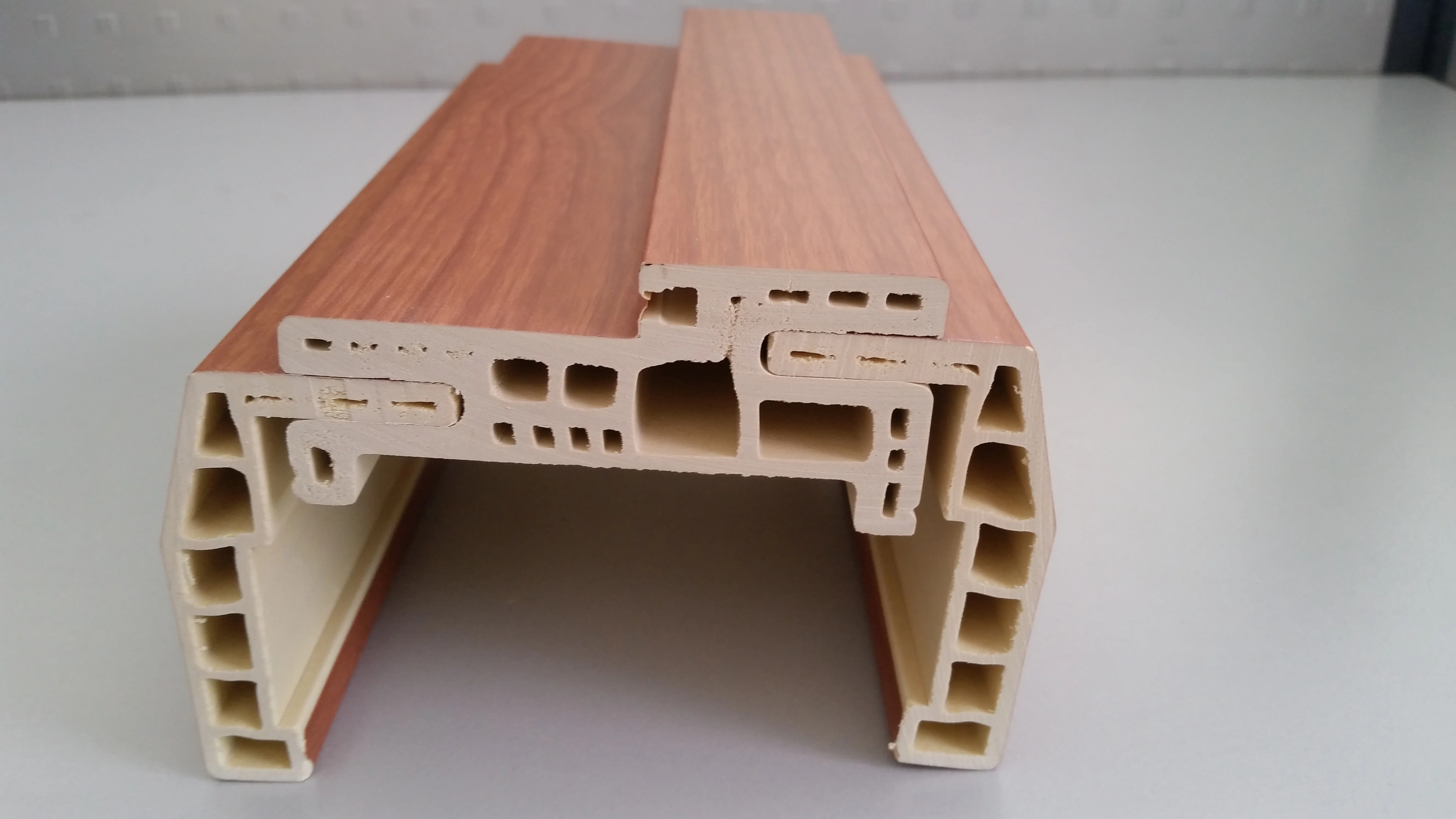 new products  80mm waterproof  WPC PVC door frame