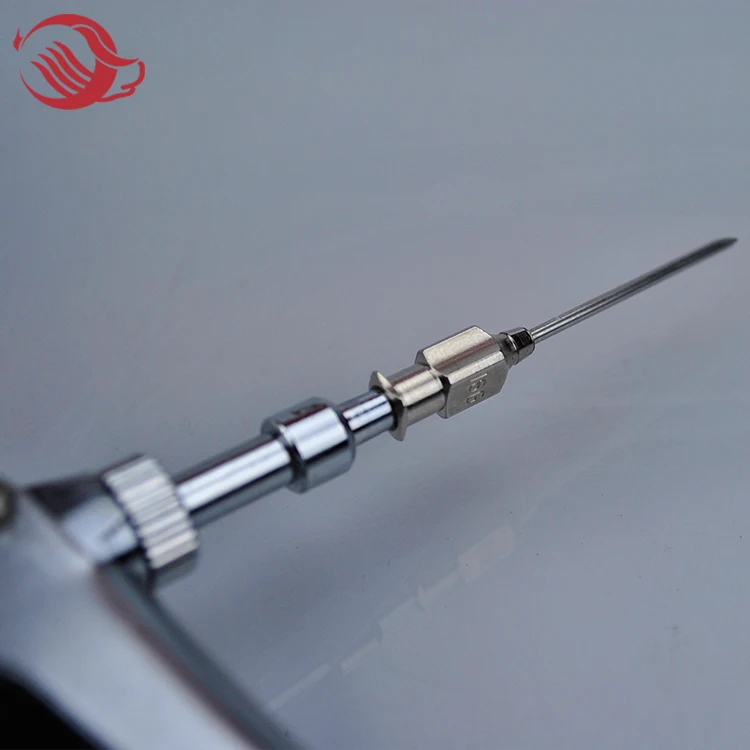 2 ml brass syringe with bottle, veterinary automatic vaccine syringe for chicken/poultry/pig/cattle