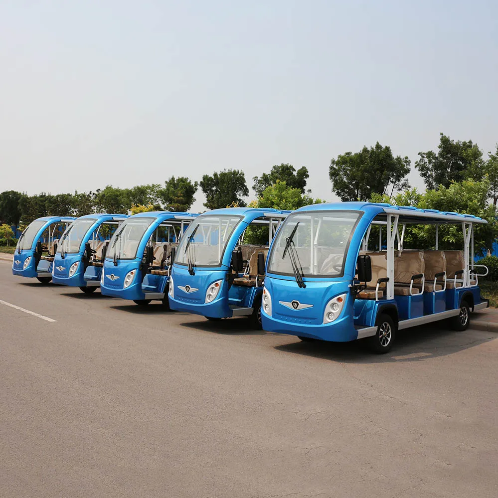 
 Электрический городской мини-автобус на 14 человек  