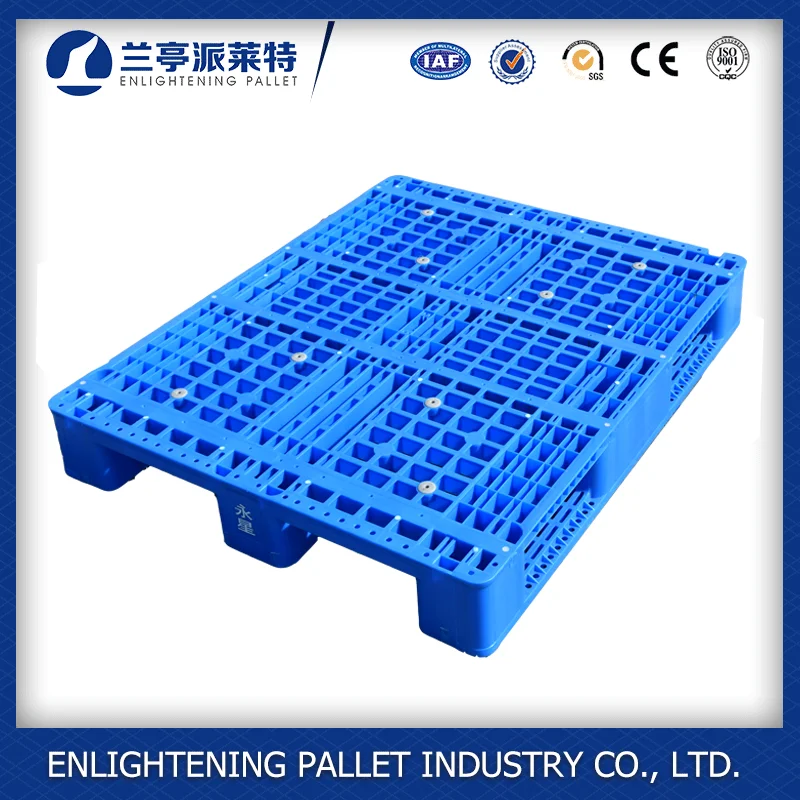 heavy duty low price HDPE standard size plastic pallet for sale