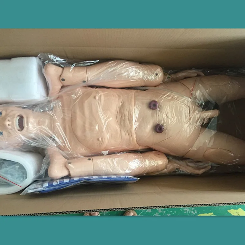 multifunction aged male and female nursing training manikins
