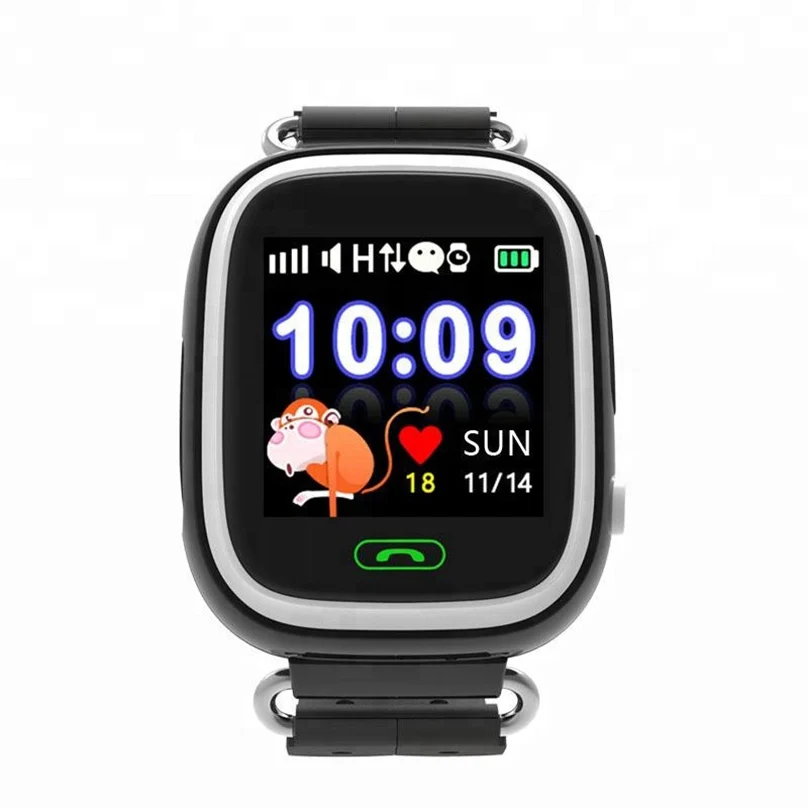 
KCW GPS Smart Kids GPS tracker Watch smart baby guarder watch for android and iOS phone smart clock SOS Call 