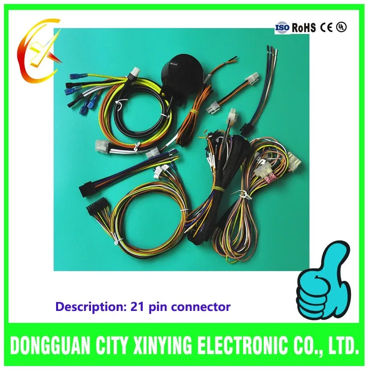 Окружающей среды дружественной 21 контактный разъем