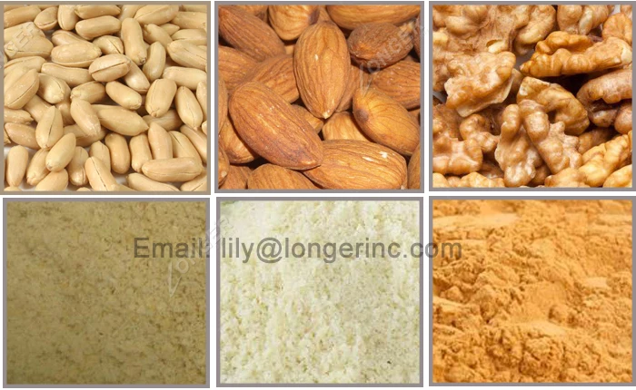 CE Groundnut Almond Tiger Nut Powder Grinding Machine Peanut Crusher Grinder