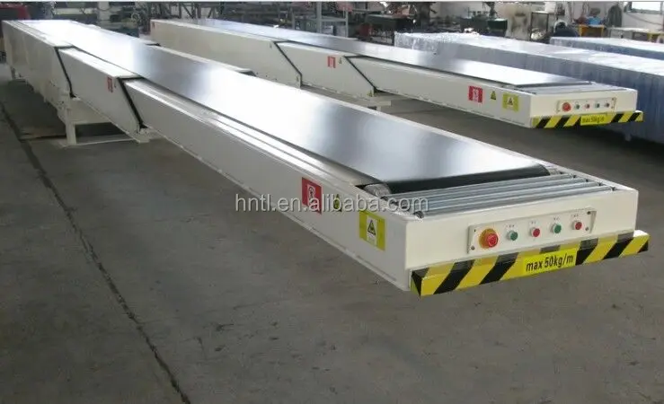 high quality Belt Telescopic conveyor for transporting