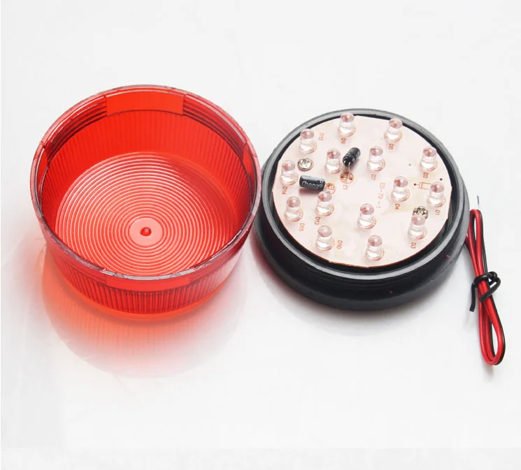 strobe light siren for electric fence energizer