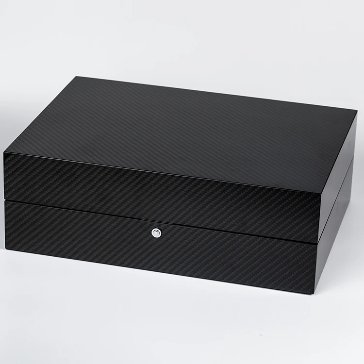 High Quality Wholesale Custom Watch Display Box with Stainless Steel Hinge Wooden Gift Box Customized Logo Wood Watch Package