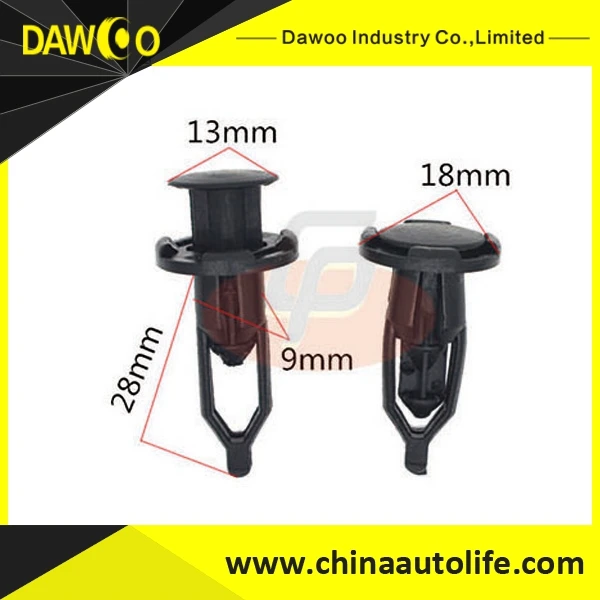 9 мм Отверстие Авто Части Обшивки Клипы Пластиковые Заклепки Застежка