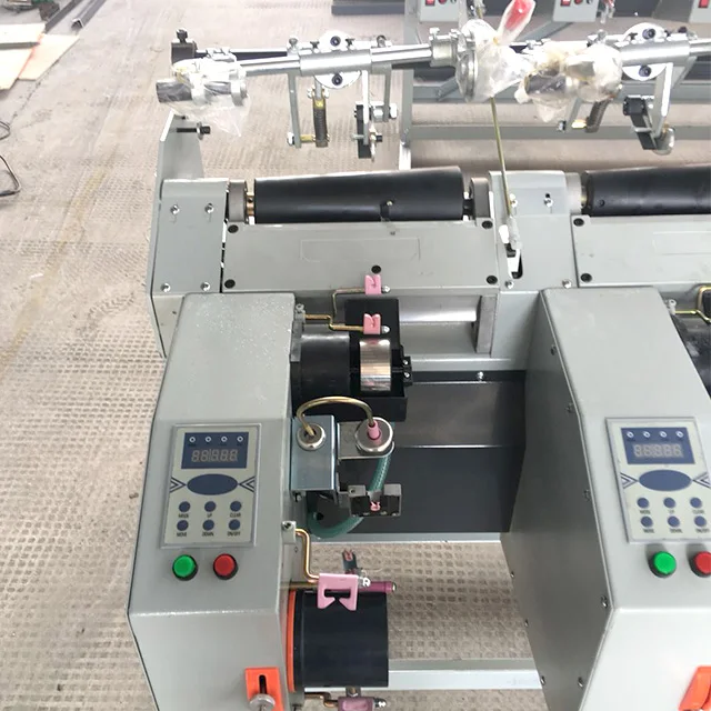 Двухсторонняя конусная машина для намотки пряжи