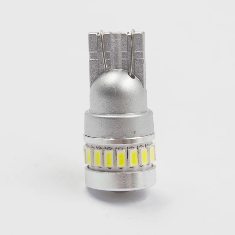 T10 168 White 18SMD 3014 1SMD 3030 Chip 12V LED Interior Plate Light T10 Interior SMD Light Bulbs License Plate Light T10 W5W