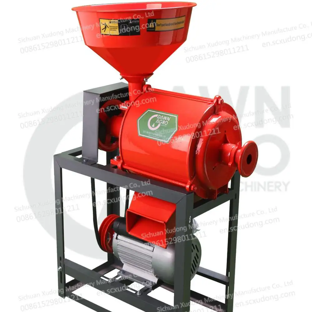 DAWN AGRO Corn Wheat Flour Mill Milling Grain Crusher Machine Manufacturer
