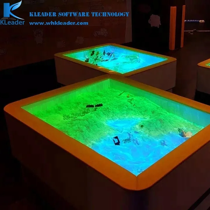 Amusement Park magic sand interactive sandbox interactive sand game sand art interactive projection indoor kids games