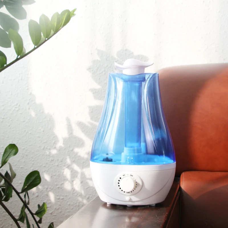 3L cool mist 7 LED light portable ultrasonic  air freshener humidifier