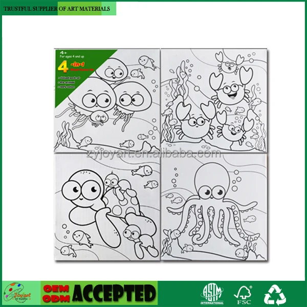 Canvas painting 10*12CM prestretched & primed oil acrylic painting