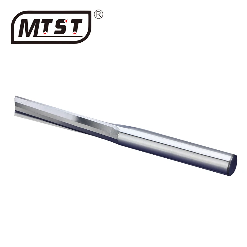 
4mm double flute straight groove end mill carving cnc engraving machine wood cutter carbide tools 
