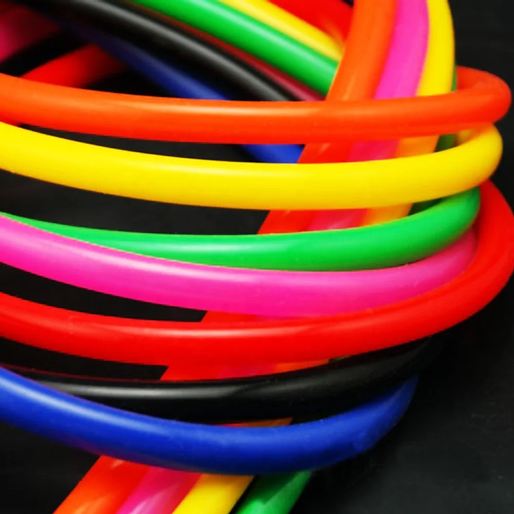 Manufacture platinum cured transparent silicone rubber hose