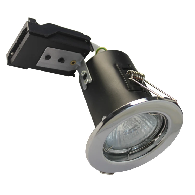 Fire Rated GU10 Downlights Fixed / Tilt with LED bulbs Ceiling Spots