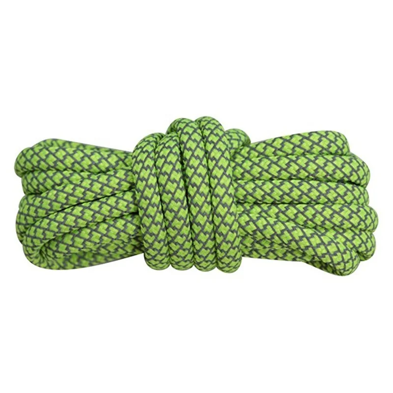 
2021 Fuzhou YiLong 3M Reflective Shoelaces Reflective Round Shoe Laces 22 Colors Colorful Safe Shoelace for Sneakers 