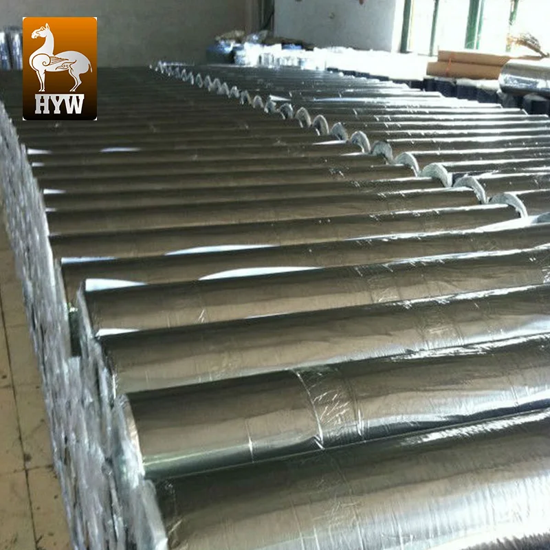 
good maleability china supplier pvc self adhesive bitumen waterproof membrane 