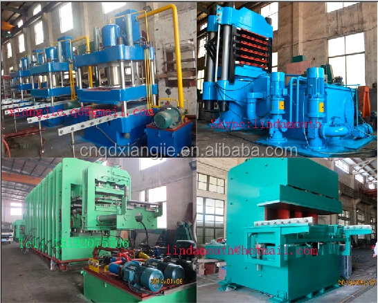 rubber car flooring mat press machine / car mat making machine