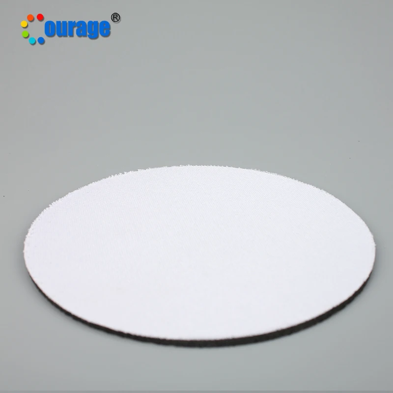 Wholesale price rubber coasters round coaster for sublimation printing