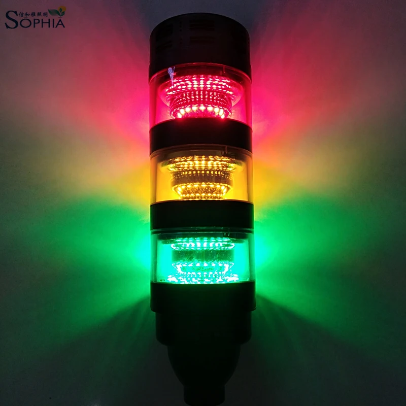 70 мм сигнальная башня высокой видимости сигнальная лампа