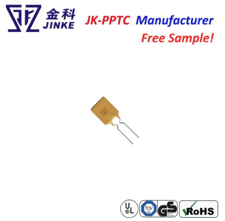 JK30-160 fast acting OEM over current protection polymer ptc fuse heat resistant cement DIP