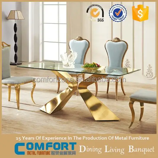 
Chinese supplier hotel furniture marble dining table set 