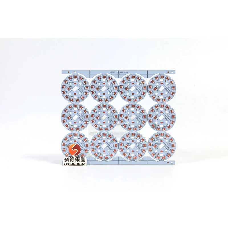 High efficiency gold plating 3mm aluminum pcb board