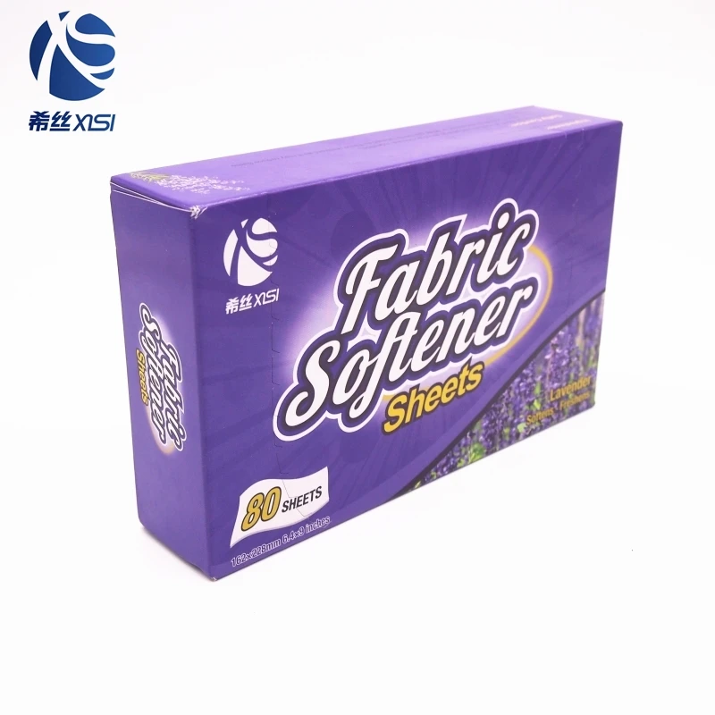 Sample fabric softener dryer can be provided to reduce wrinkles and fragrance