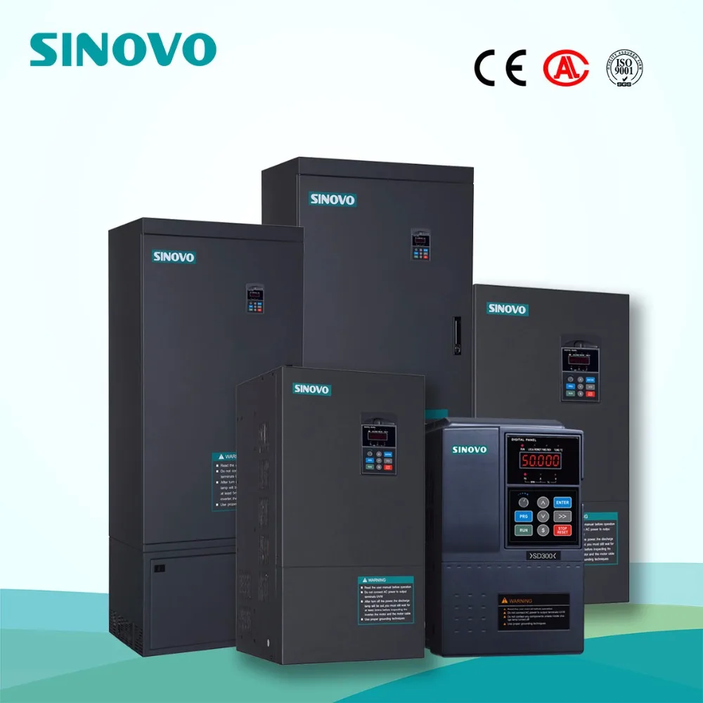 Инвертор 3 фазы 380 В преобразователь частоты VFD/SVC/FVC переменного тока SD300 серии