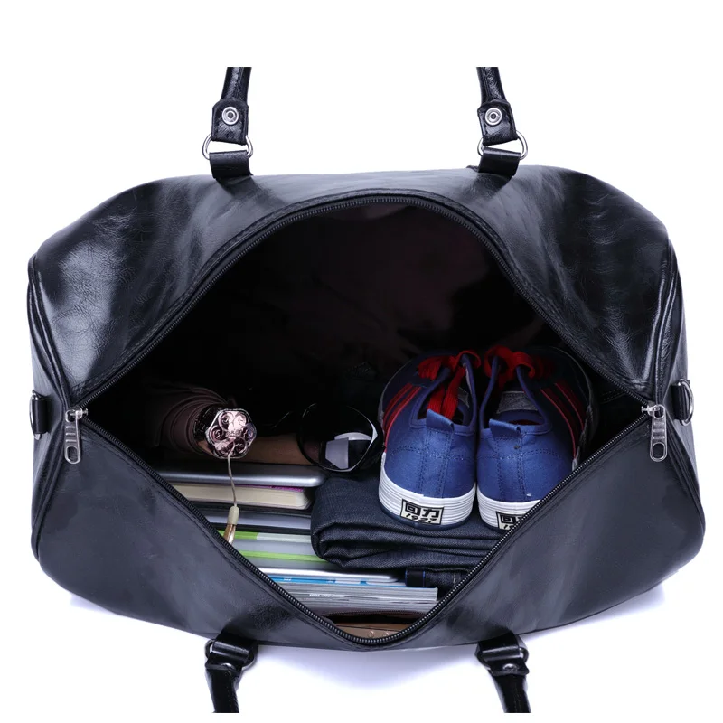 NEW Style Fashion Leather luggage bags duffle bags travel bag